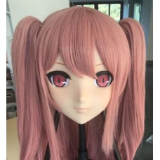 (MSM-01F) Custom Crossdress Female/Girl Resin 3/4 Head Cosplay Japanese Role Play Anime Krul Tepes Kigurumi Mask 